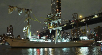 Kapal AL Meksiko Tabrak Jembatan Brooklyn, 2 Tewas dan 17 Luka